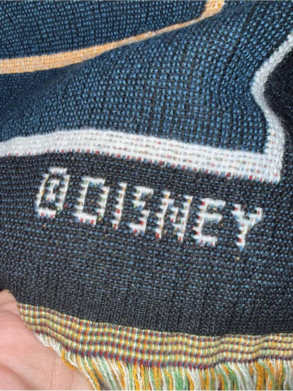 Disney navy blue Mickey Mouse Magic Kingdom Throw